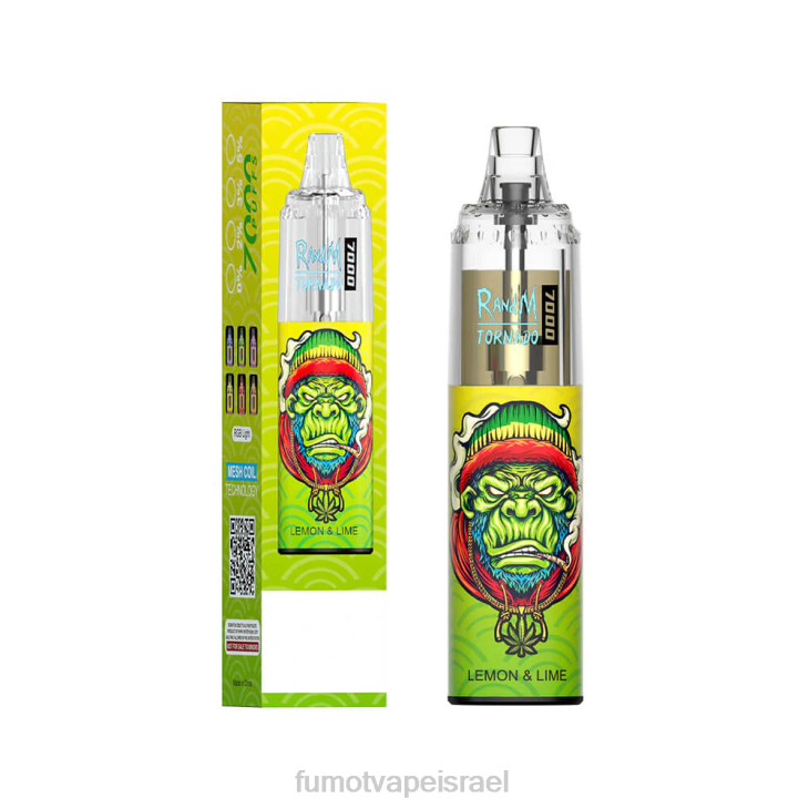 Fumot Vape Online Shop | קרח מנדרינה 06D6106 14 מ\"ל (חתיכה אחת) 7000 עט חד פעמי Fumot Tornado