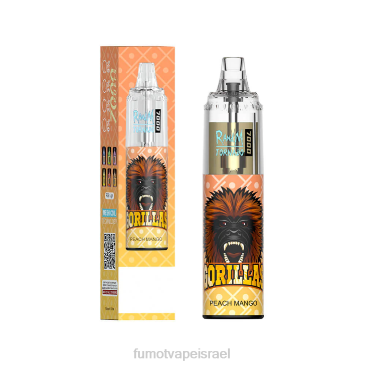 Fumot Vape Online Shop | קרח מנדרינה 06D6106 14 מ\"ל (חתיכה אחת) 7000 עט חד פעמי Fumot Tornado