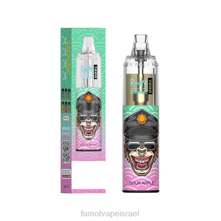 Fumot Vape Online Shop | קרח מנדרינה 06D6106 14 מ\"ל (חתיכה אחת) 7000 עט חד פעמי Fumot Tornado
