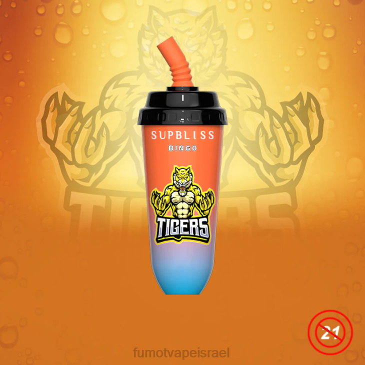 Fumot Vape Online Shop | ענבי סאקורה 06D6406 מכשיר vape pod חד פעמי 16 מ\"ל 8000 (חתיכה אחת) Fumot Supbliss Bingo