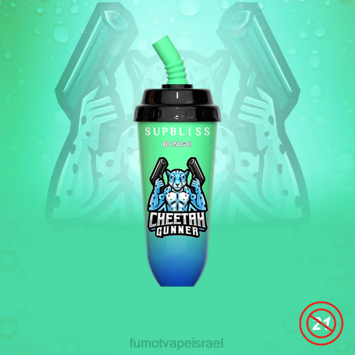 Fumot Vape Online Shop | ענבי סאקורה 06D6406 מכשיר vape pod חד פעמי 16 מ\"ל 8000 (חתיכה אחת) Fumot Supbliss Bingo