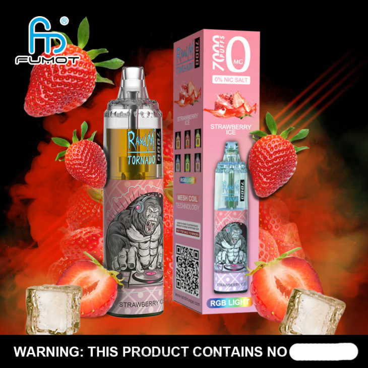 Fumot Vape Online Shop | כַּדוֹרֶת 06D6536 עט 7000 חד פעמי 0% - 14 מ\"ל (חתיכה אחת) Fumot Tornado