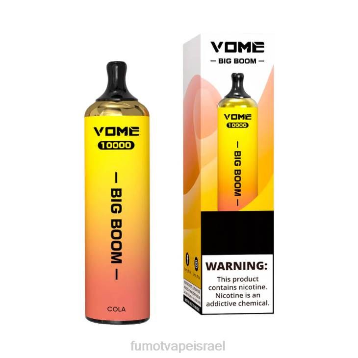 Fumot Vape Shop | דוב גומי 06D6445 עט חד פעמי 10000 - 20 מ\"ל (חתיכה אחת) Fumot Vome Big Boom