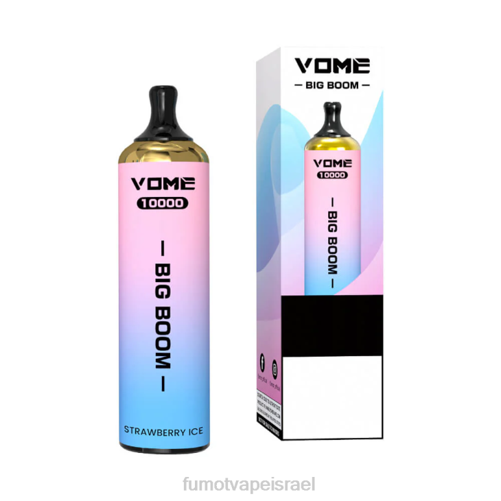 Fumot Vape Shop | דוב גומי 06D6445 עט חד פעמי 10000 - 20 מ\"ל (חתיכה אחת) Fumot Vome Big Boom