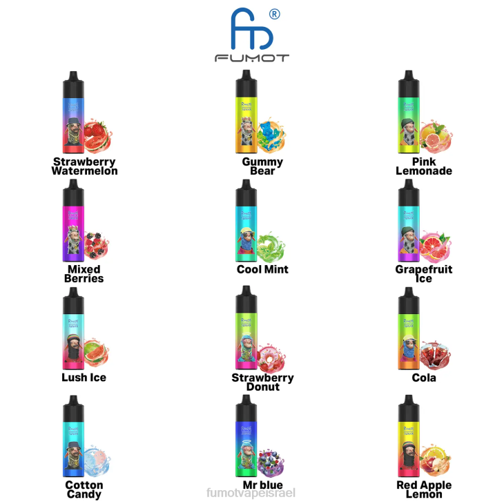 Fumot Vape Online Shop | צמר גפן מתוק 06D6486 מחסנית vape ניתנת להחלפה 7000 (חתיכה אחת) Fumot Sunax