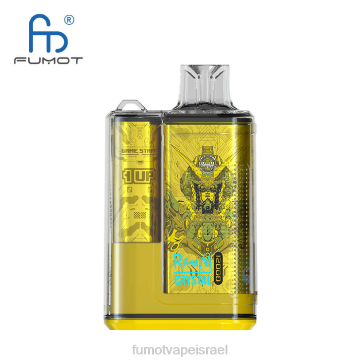 Fumot Vape Online Shop | ד\"ר כחול 06D6266 1 חתיכה - 12000 קופסת וואפ חד פעמית 20 מ\"ל Fumot Crystal