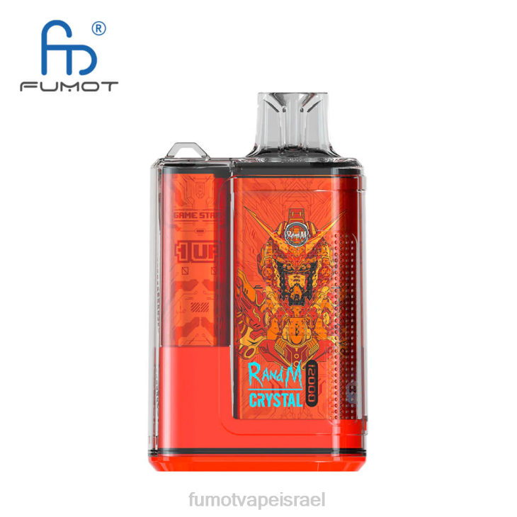 Fumot Vape Shop | לימונדה ורודה 06D6275 1 חתיכה - 12000 קופסת וואפ חד פעמית 20 מ\"ל Fumot Crystal