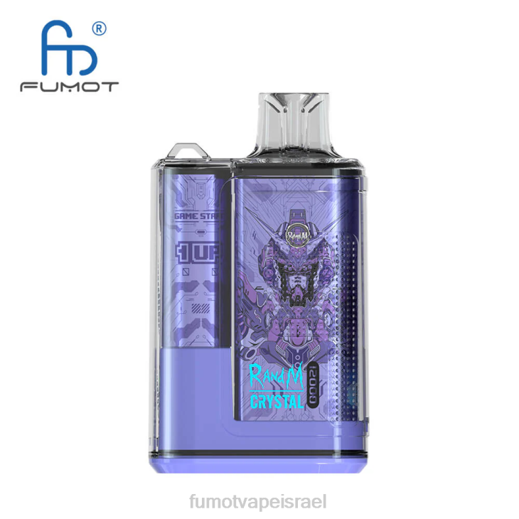 Fumot Vape Shop | לימונדה ורודה 06D6275 1 חתיכה - 12000 קופסת וואפ חד פעמית 20 מ\"ל Fumot Crystal