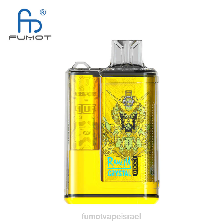 Fumot Vape Shop | לימונדה ורודה 06D6275 1 חתיכה - 12000 קופסת וואפ חד פעמית 20 מ\"ל Fumot Crystal