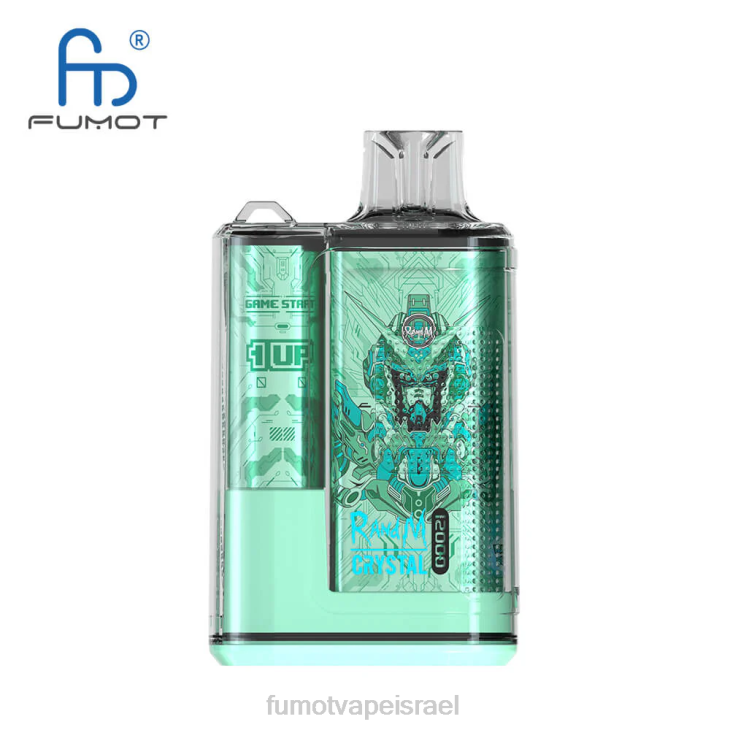 Fumot Vape Shop | לימונדה ורודה 06D6275 1 חתיכה - 12000 קופסת וואפ חד פעמית 20 מ\"ל Fumot Crystal