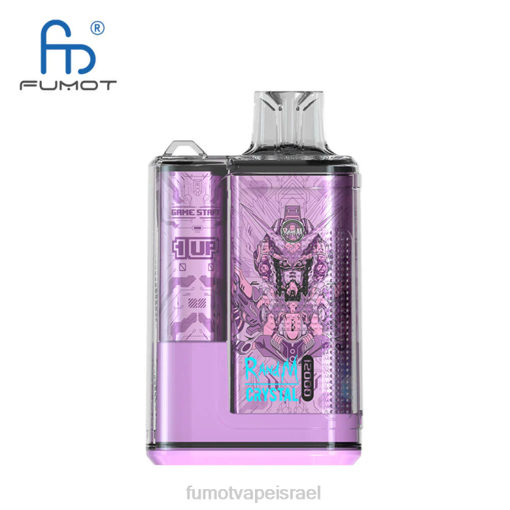 Fumot Vape Shop | לימונדה ורודה 06D6275 1 חתיכה - 12000 קופסת וואפ חד פעמית 20 מ\"ל Fumot Crystal