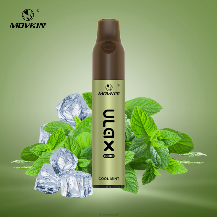 Fumot Vape Online Shop | מנגו אפרסק 06D6326 6800 אדי חד פעמי, סליל קרמי - 8 מ\"ל (1 חתיכה) Fumot Movkin Ulax