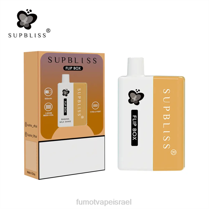 Fumot Disposable Vape | קרח מנגו 06D6338 ערכת vape להחלפה קופסה 6000 - 10 מ\"ל (1 חתיכה) Fumot Supbliss Flip