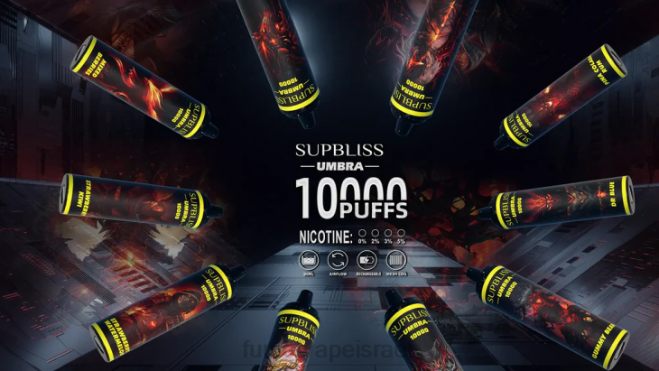 Fumot Vape Online Shop | מנטה קרירה 06D6476 10000 (חתיכה אחת) עט חד פעמי - 20 מ\"ל Fumot Supbliss Umbra